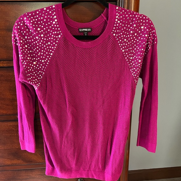 Express Sequined Sweater - Picture 10 of 10